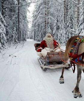 BREAKING NEWS: Santa Spotted Leaving The North Pole!