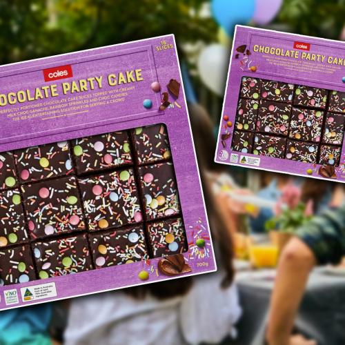 Got A Party Coming Up? Coles Is Delivering The Goods With Their New Party Cake!