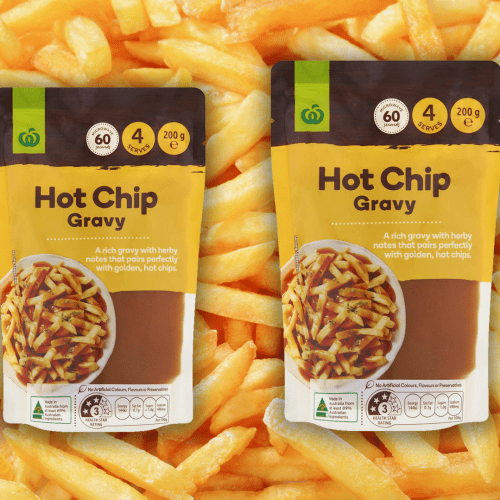 All New 60 Second 'Hot Chip Gravy' From Woolworths - So There's No Excuse Not To 'Gravy It UP!'