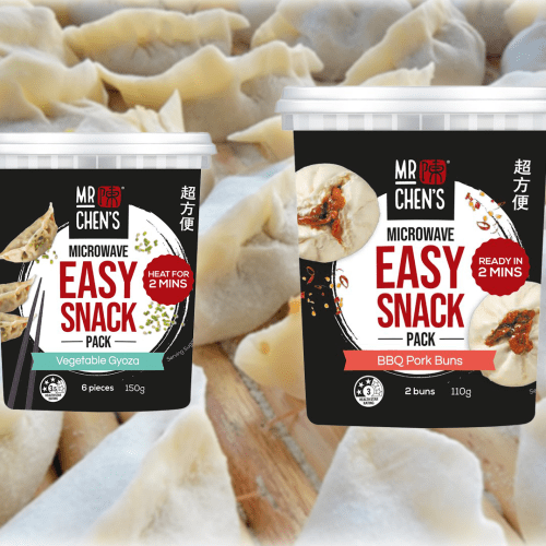 Mr Chen's Done It Again With New Snack Pack Microwavable Dumplings!