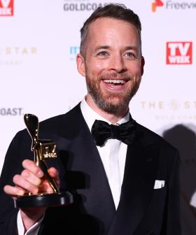 Hamish Blake Has Taken Home The Gold Logie!