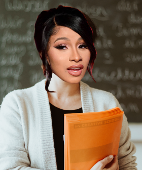 Cardi-B Cardi-Bankrolled Her Old School