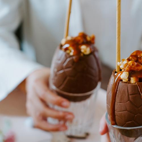 Stop What You're Doing Immediately And Check Out These Salted Caramel Easter Egg Cocktails!