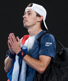 Alex de Minaur Hits Back At Critic With Late Night Tweet After Sinner Loss