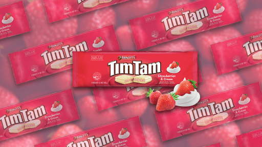 Drop Everything – Tim Tam Have Released a Brand-New Strawberries & Cream Flavour!
