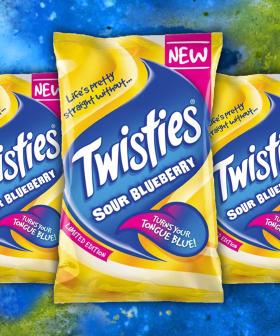 Twisties Latest Flavour Will Turn Your Tongue Blue!